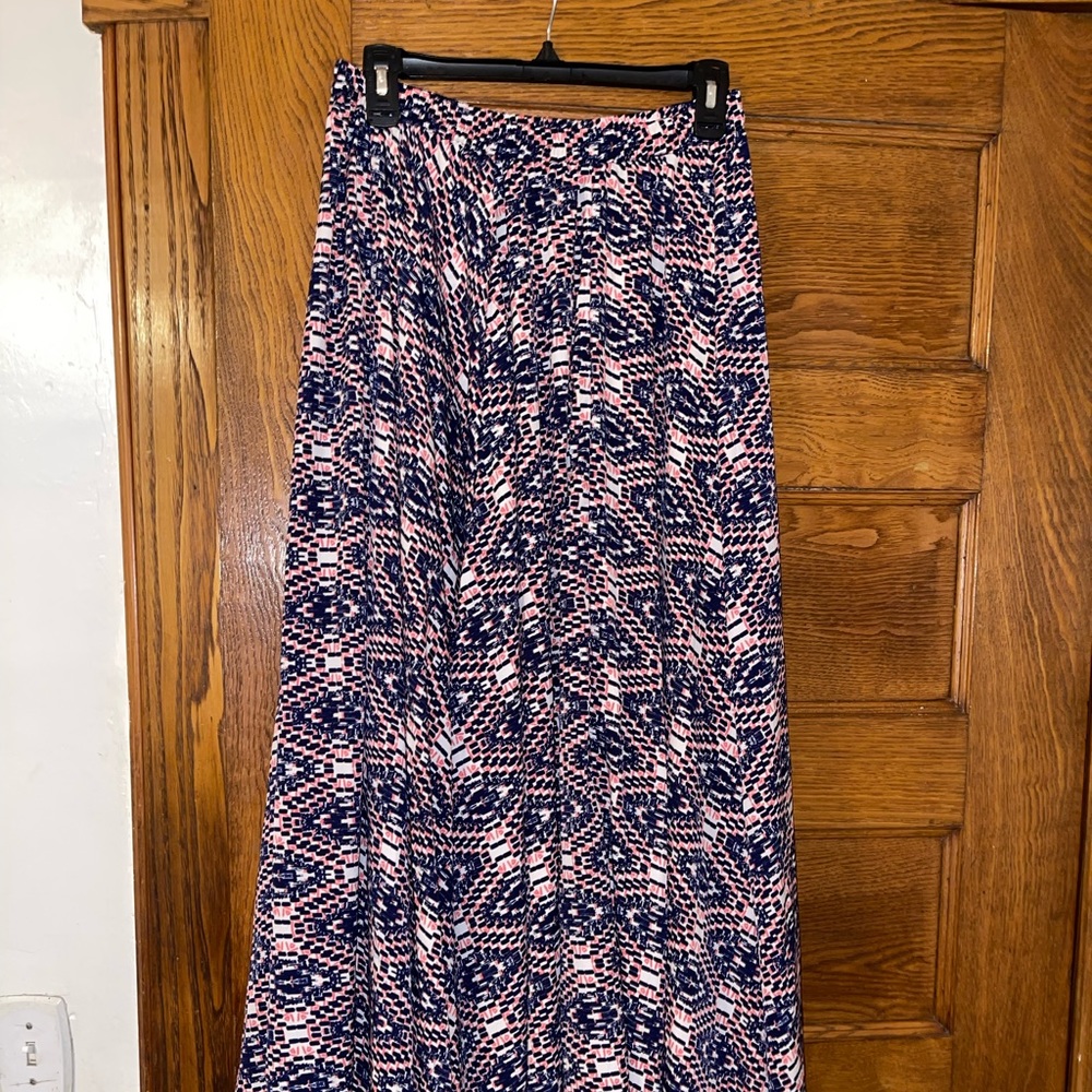 Long colorful and flowy dress